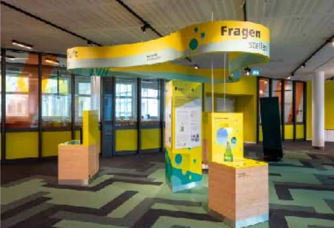 Experimentierstation im teutolab der Universität Bielefeld