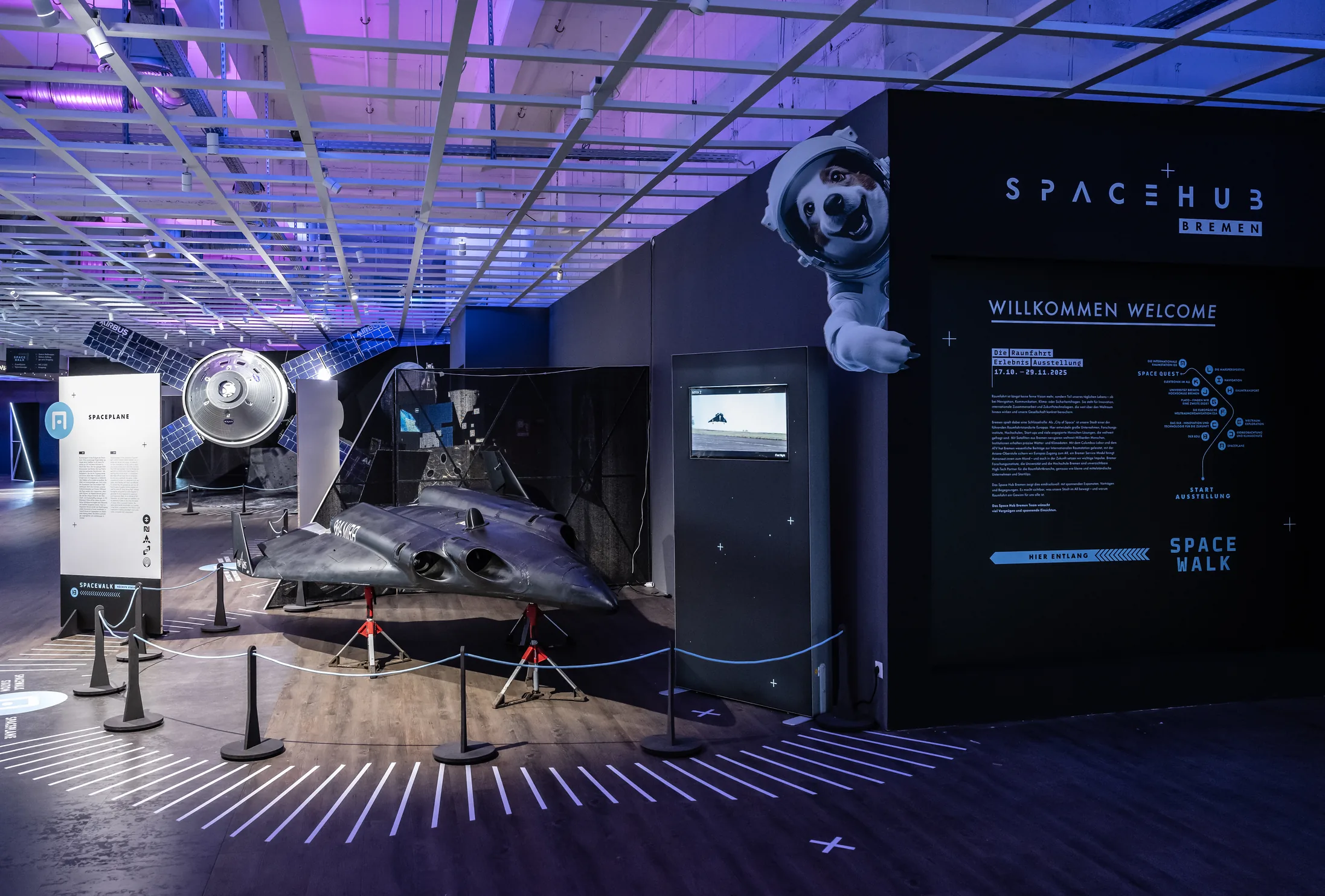 SpaceHub Bremen – Impression aus der Erlebniswelt (2)